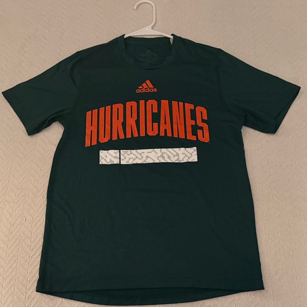 Adidas Dark Green Hurricanes Tee